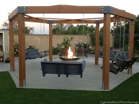 You'll need to use the cultivator or a sod cutter from the home depot rental center. Gazebo with Fire Pit Plans | Fire Pit | Canapé jardin, Meubles de jardin en bois, Aménagement ...