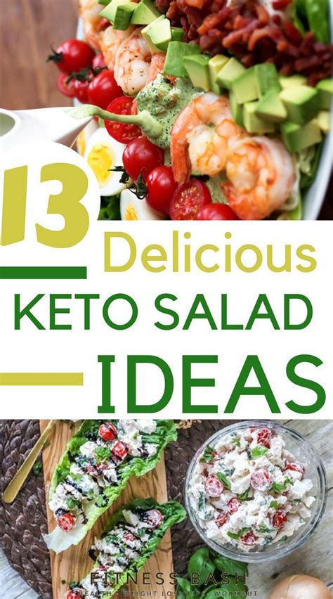 Keto Salad Recipes For A Ketogenic Diet Check The Low Carb And 13 Easy