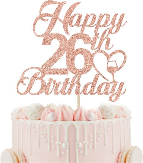 Details 160 26th Birthday Cake Topper Latest Ineteachers
