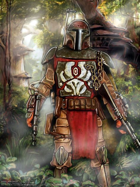 Mandalorian Warrior By Art Star Wars Rpg Star