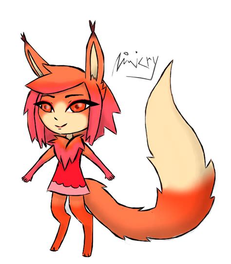 Chibi Fox Girl By Marcicry On Deviantart