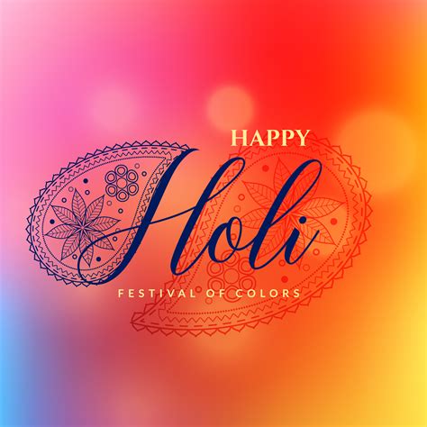 Beautiful Happy Holi Vector Background Design Download Free Vector