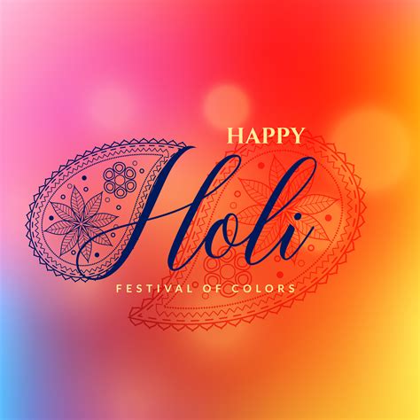 Holi is an apt time to celebrate the colors of our beautiful relationship. beautiful happy holi vector background design - Download ...