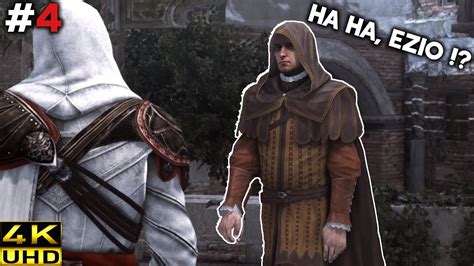 Assassin S Creed Brotherhood 4K Gameplay 4 Meeting La Volpe