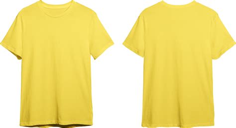 Plain Yellow Tshirts Pngs For Free Download