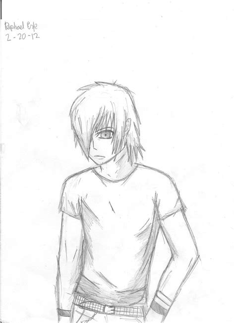 Anime Guy Drawing At Getdrawings Free Download
