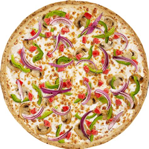 Download Vegetarian Pizza Vegetarian Pizza Top View Full Size Png