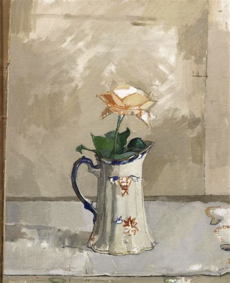 Euan uglow was born in london in 1932. Euan Uglow (British, 1932-2000), Still Life with Rose and ...