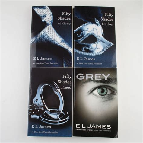 Fifty Shades Of Grey Trilogy Grey By E L James 4 Trade Paperbacks