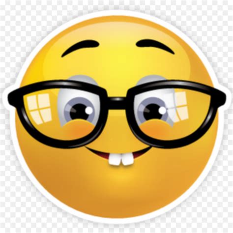 Emoji Nerd Emoticon Smiley Geek Sad Emoji Png Download 900900