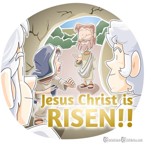 Christian Jesus Christ Is Risen