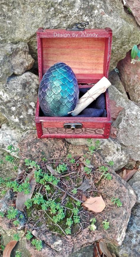 Dark Rainbow Dragon Egg Size 3 Iridescent Dragon Egg In Box Etsy