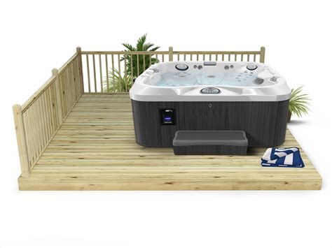 Related search › wooden hot tub kits › redwood hot tubs for sale besides article about trendy topic like redwood hot tub kits, we are currently focusing on. Standard Redwood 120mm Hot Tub Deck Kit 4.2m x 4.2m (With ...