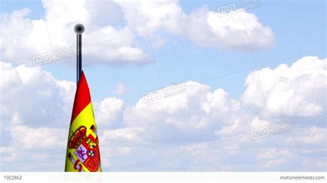 Current flag of spain with a history of the flag and information about spain country. Animated Flag Of Spain / Spanien Stock Animation | 1922862