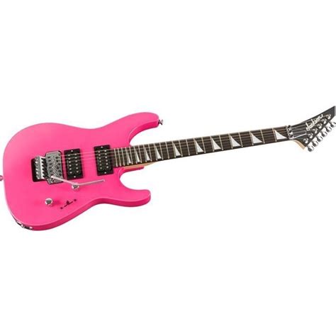 Jackson Dx10d Dinky Electric Guitar Hot Pink Electric Guitar Pink