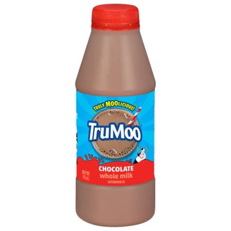 Trumoo Chocolate Whole Milk Pint 16 Fl Oz Smiths Food And Drug