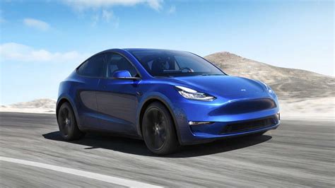 Tesla Modèle Y 2021 Un Vus De Taille Moyenne Entièrement électrique