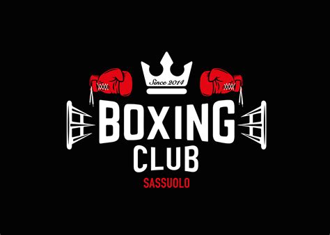 Logo Boxing Club Sassuolo On Behance Boxing Club Boxing Gym Boxing