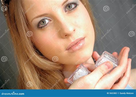 Soft Glow Stock Photo Image Of Eyes Female Model Close