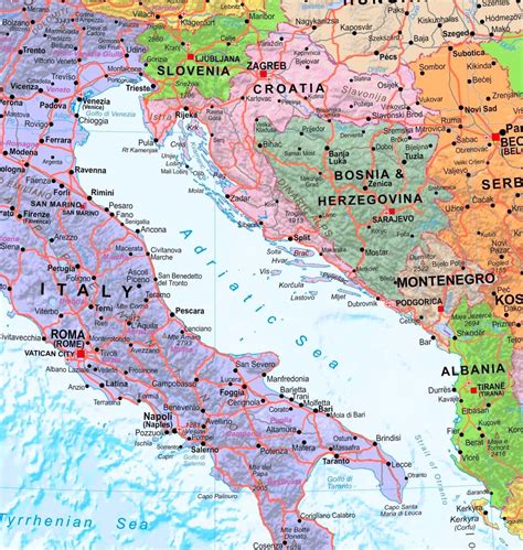 Incredibile Cartina Adriatico Idee Cartina Geografica Mondo The Best Porn Website
