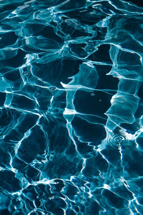Hd Wallpaper Wavy Water Surface In A Swimming Pool Wave Abstract