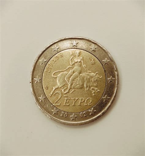 Pièce De 2 Euros Rare Taureau 2002 Ebay