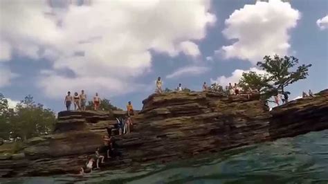 Heber Springs Cliff Jumping Youtube