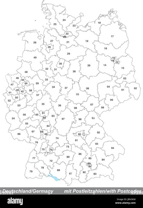 Deutschlandkarte Weiß
