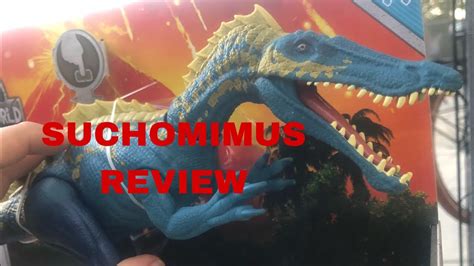 Jurassic World Fallen Kingdom Wave 2 Suchomimus Toy Review Youtube