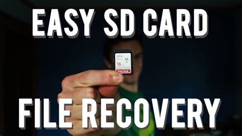 How To Recover Deleted Files From An Sd Card How To Recover Files