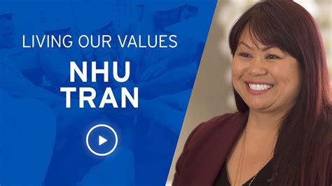 Living Our Values Meet Nhu Tran Youtube