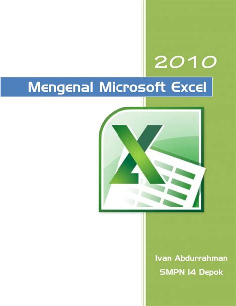 Mengenal Menu Dan Ikon Beserta Input Data Spreadsheet Microsoft Excel