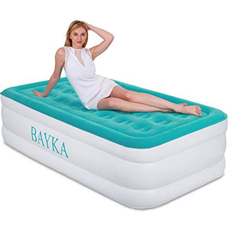 Bayka Twin Air Mattress With Built In Pump Durable Blow Up Inflatable Twin Xl Ebay