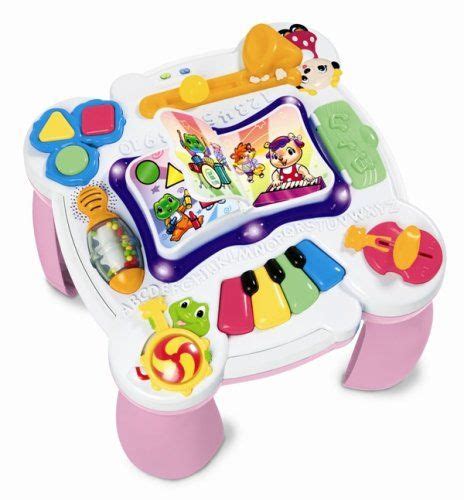 LeapFrog Learn & Groove Musical Table   Pink, 15 musical  