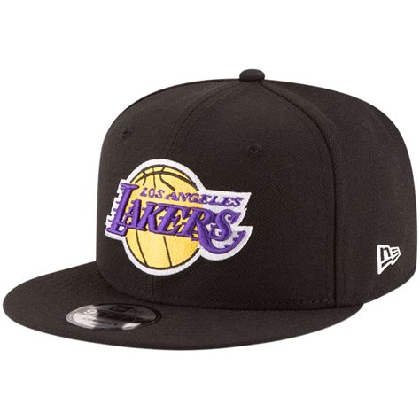 Mens Los Angeles Lakers New Era Black Official Team Color 9fifty