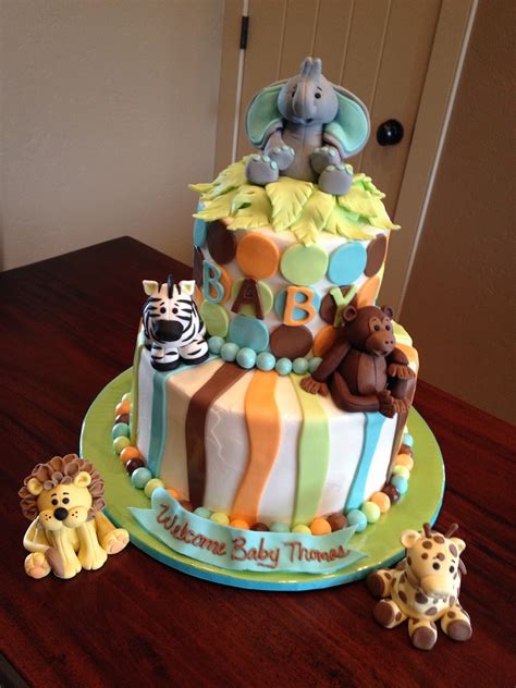 Jungle Baby Shower Cake C9e
