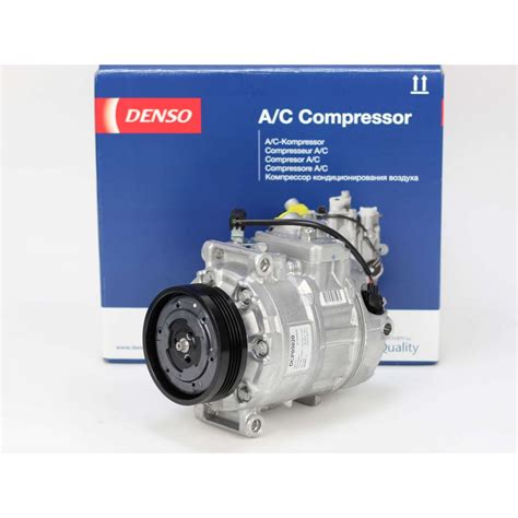 Start your car and turn on the air conditioner to its maximum cool setting with the blower set to high. Denso Air conditioner compressor BMW 5er e60 e61 7er e65 ...
