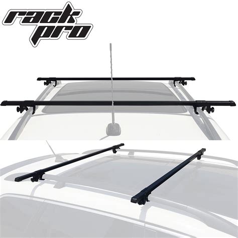Wagon Suv Universal Roof Rack Cross Bar Rail Pair Car Luggage Rooftop