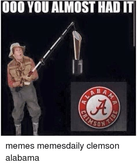 Best 22 Clemson Vs Alabama Memes Dont Miss Memevilla