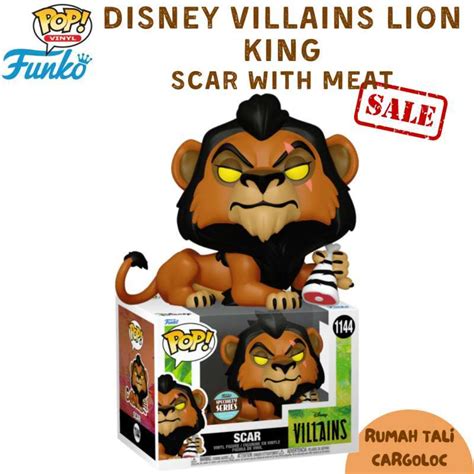 Jual Funko Pop Disney Villains Lion King Scar With Meat Di Seller Main