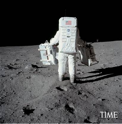 Moon Apollo Landing Aldrin Buzz Sets Gifs