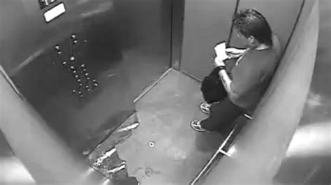 Disgusting Moment Food Delivery Man Urinates In Lift Before Dropping