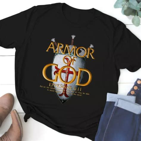 Armor Of God Ephesians Bible Verse Religious Christian T T Shirt 13