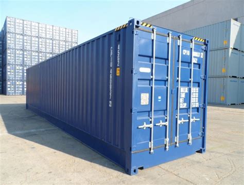 40ft High Cube Open Side Container First Trip Products Mechanic
