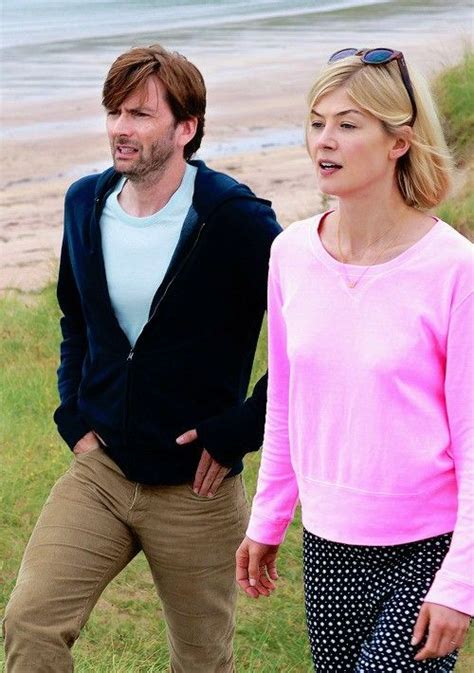 David And Rosamund Pike In What We Did On Our Holiday David Tennant