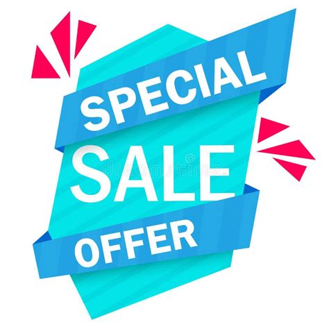 Special Offer Sale Tag Discount Symbol Mega Sale Banner Retail Offer