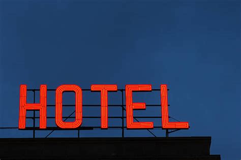 Hotel Sign Stock Photos Pictures And Royalty Free Images Istock