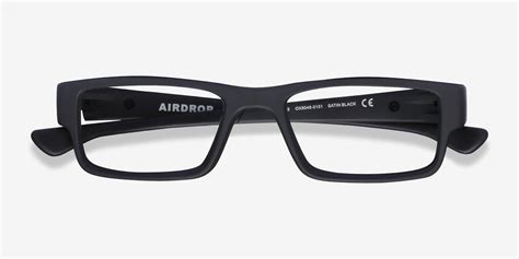 Oakley Airdrop Rectangle Satin Black Frame Eyeglasses Eyebuydirect Canada