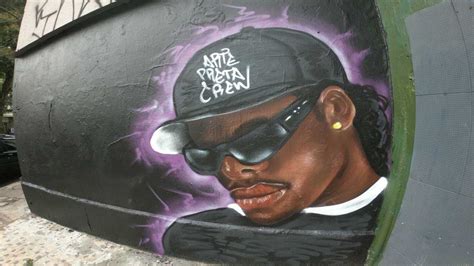 Graffiti Eazy E Full Process Eazye Rapper Graffiti Mural Portrait