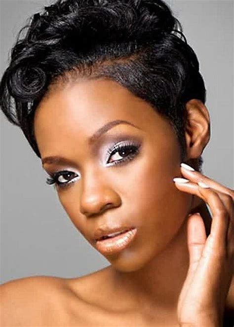 15 Amazing Pixie Haircuts For Black Women Short Hair Styles Short Hair Styles African
